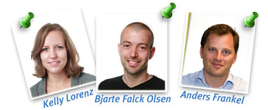 Bjarte, Anders & Kelly Bjarte, Anders & Kelly